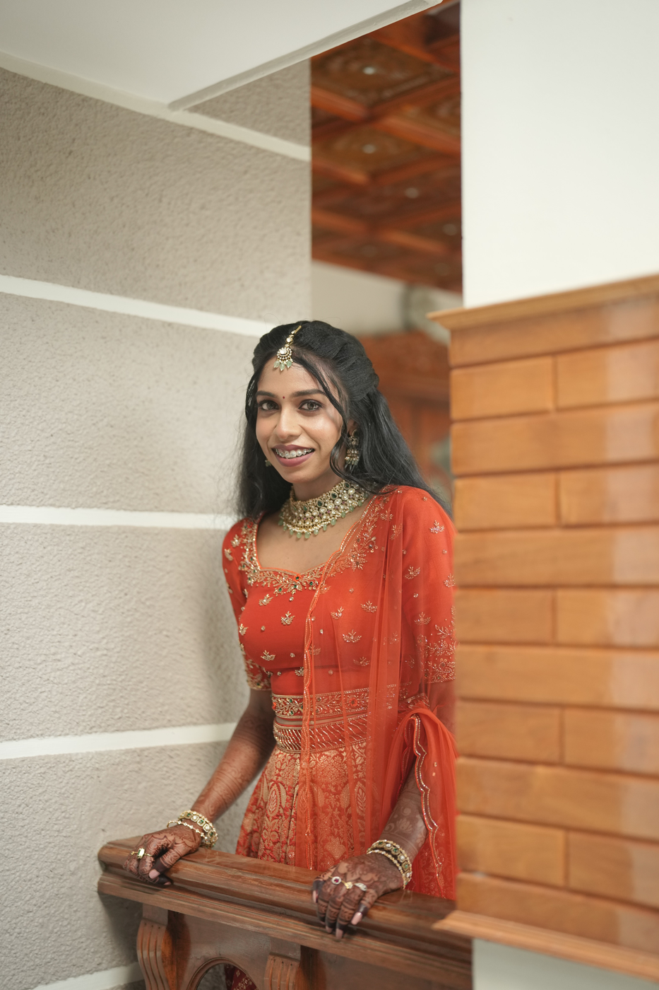 Portrait of the bride