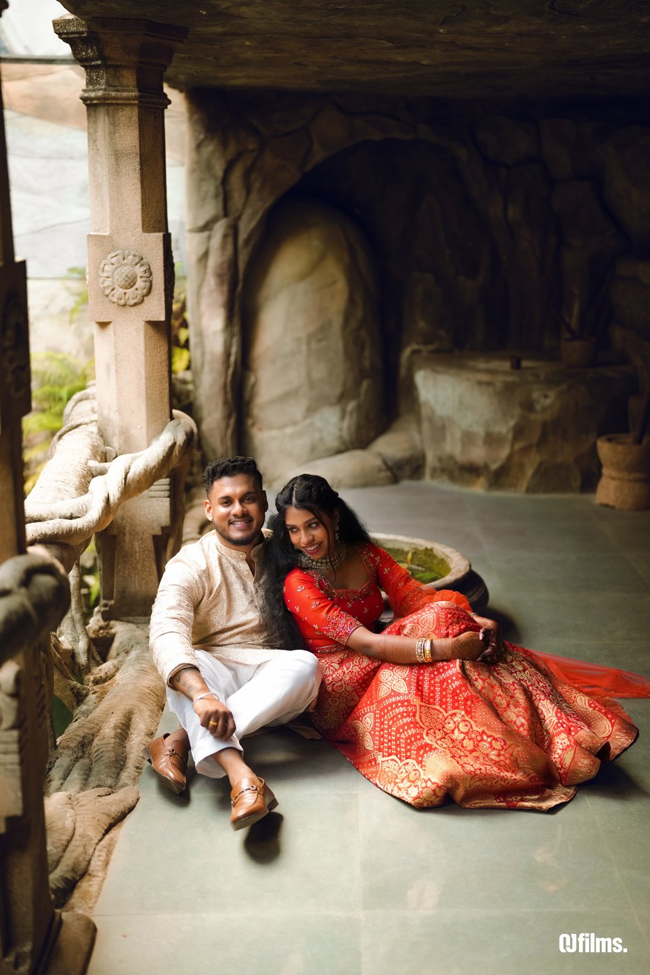 Umesh and Neethu — wedding portrait