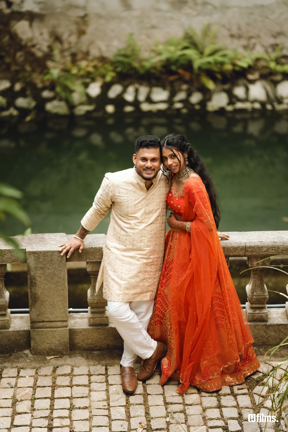 Umesh and Neethu — celebration